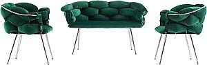 Set canapea si fotolii Trendy Balon 2118 Verde