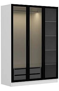 Dulap Trendy Kale White Black 2273