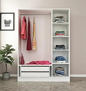 Dulap Trendy Kale White Black 2273