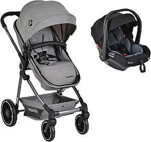 Carucior 3 in 1 Moni Giselle Grey