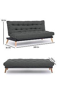 Canapea Trendy Saki Gri deschis