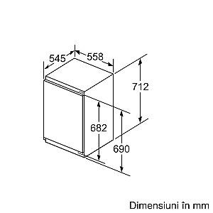 Congelator incorporabil Bosch GIV11AFE0
