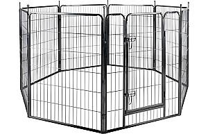 Cusca pentru caini Flamingo ZECTA Black 205x196x100cm