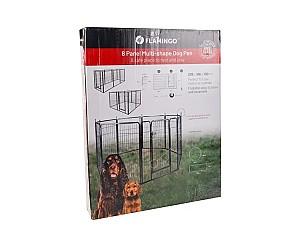 Cusca pentru caini Flamingo ZECTA Black 205x196x100cm