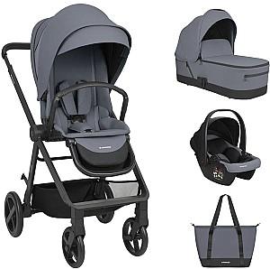 Carucior 3 in 1 Kikka Boo Mia Grey