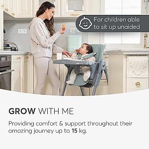 Scaun reglabil pe inaltime de masa Kikka Boo Comfy+ Grey