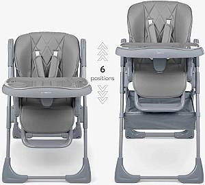 Scaun reglabil pe inaltime de masa Kikka Boo Comfy+ Grey