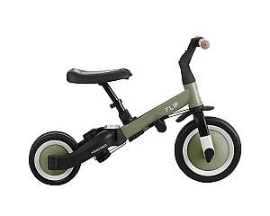 Tricicleta copii Kikka Boo Flip Army Green 5 in 1