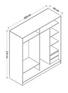 Dulap-cupe Trendy Kale 7155