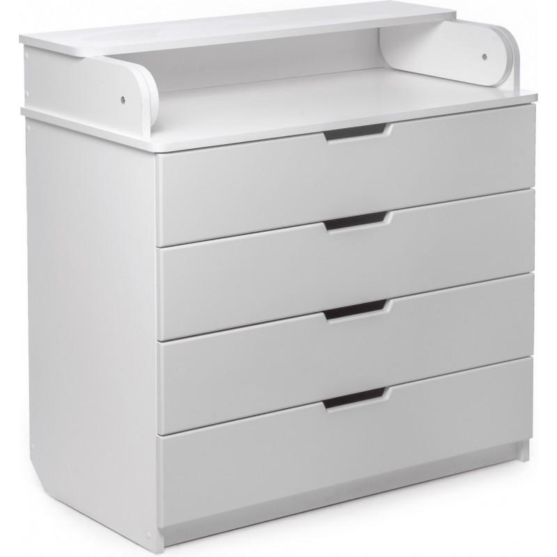 Comoda copii Eucalyptus Rennie90 (DSK-M901) Alb