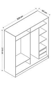 Dulap-cupe Trendy Kale 7168