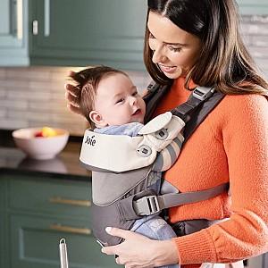 Marsupiu pentru bebelusi Joie 3in1 Savvy Lite Cobblestone