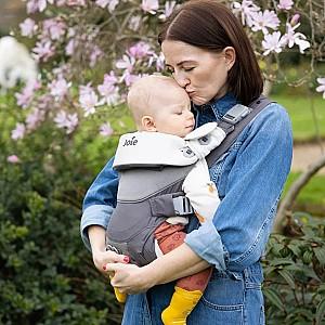 Marsupiu pentru bebelusi Joie 3in1 Savvy Lite Cobblestone