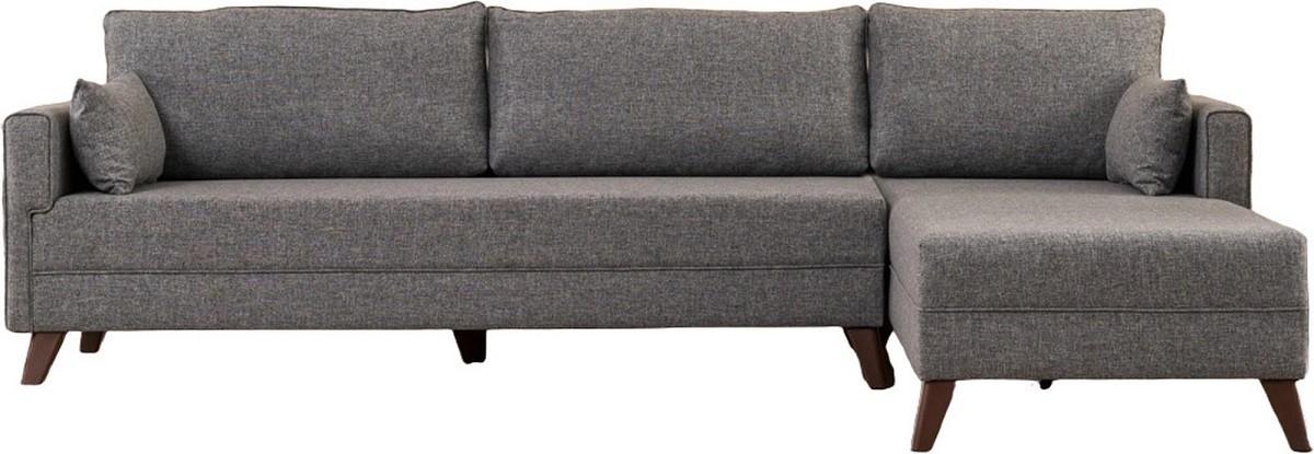 Canapea coltar Trendy Bella Dreapta Gri