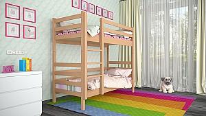 Pat copii JFT Duos 90x200 Nuc Deschis