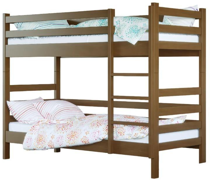 Pat copii JFT Duos 90x200 Nuc Închis