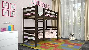 Pat copii JFT Duos 90x200 Wenge