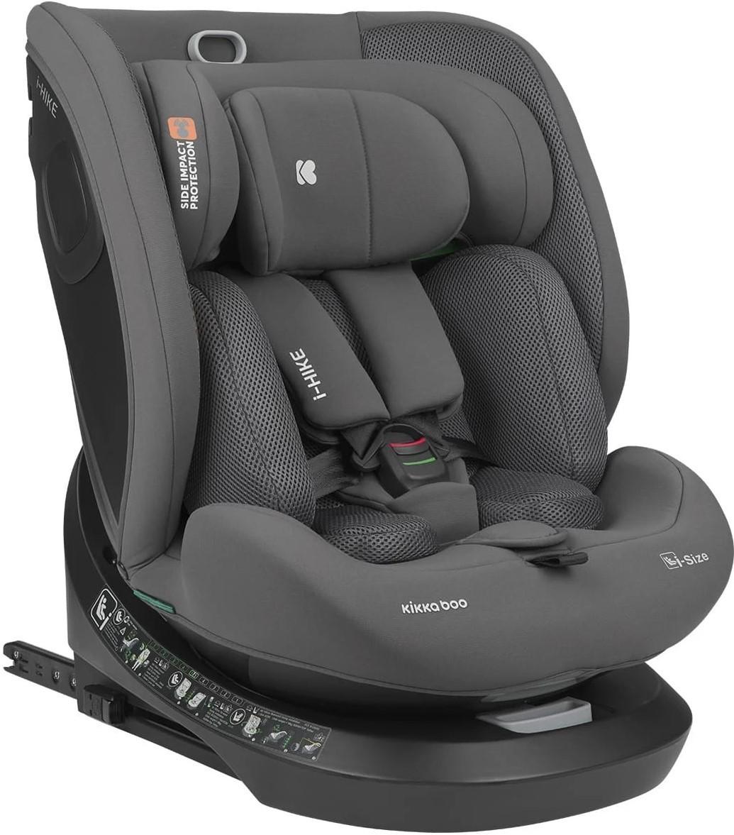 Scaun auto copii Kikka Boo i-Hike Dark Grey