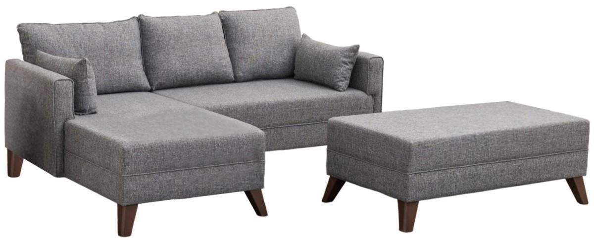 Canapea coltar Trendy Bella Stanga 2 Gri