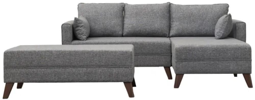 Canapea coltar Trendy Bella Dreapta 2 Gri