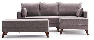 Canapea coltar Trendy Bella Mini Dreapta Maro