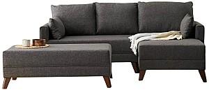 Canapea coltar Trendy Bella Mini Dreapta Antracit (Gri)