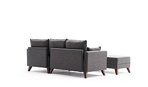 Canapea coltar Trendy Bella Mini Dreapta Antracit (Gri)