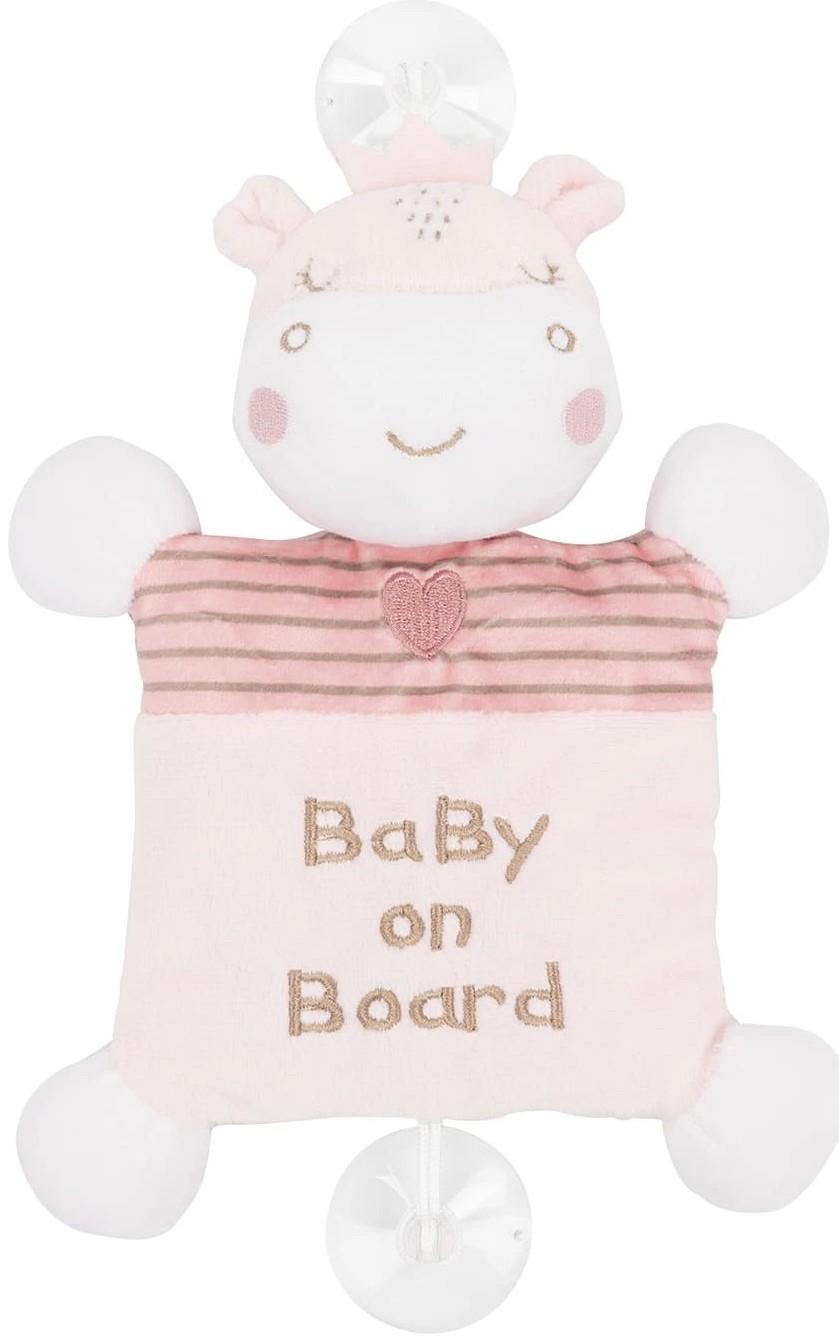 Jucarie de plus Kikka Boo Baby on Board Hippo Dreams