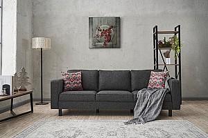 Canapea Trendy Kale 3 Antracit (Gri)