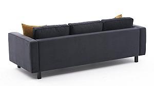 Canapea Trendy Kale Velvet Antracit (Gri)