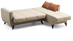 Canapea coltar Trendy Zaden Dreapta Bej