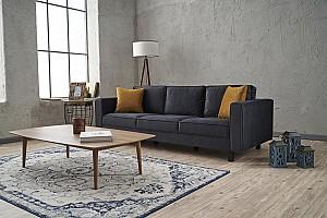 Canapea Trendy Kale Velvet Antracit (Gri)
