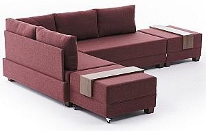 Canapea coltar Trendy Fly Stanga Rosu Claret