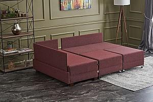 Canapea coltar Trendy Fly Stanga Rosu Claret