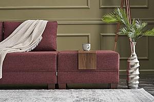 Canapea coltar Trendy Fly Stanga Rosu Claret