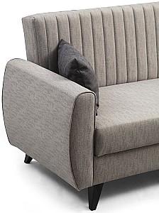 Canapea coltar Trendy Alkon Dreapta Gri deschis