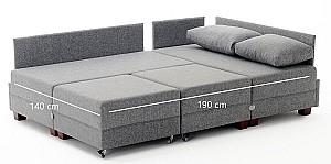 Canapea coltar Trendy Fly Right Crema