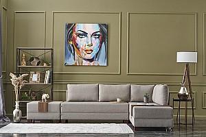 Canapea coltar Trendy Fly Right Crema