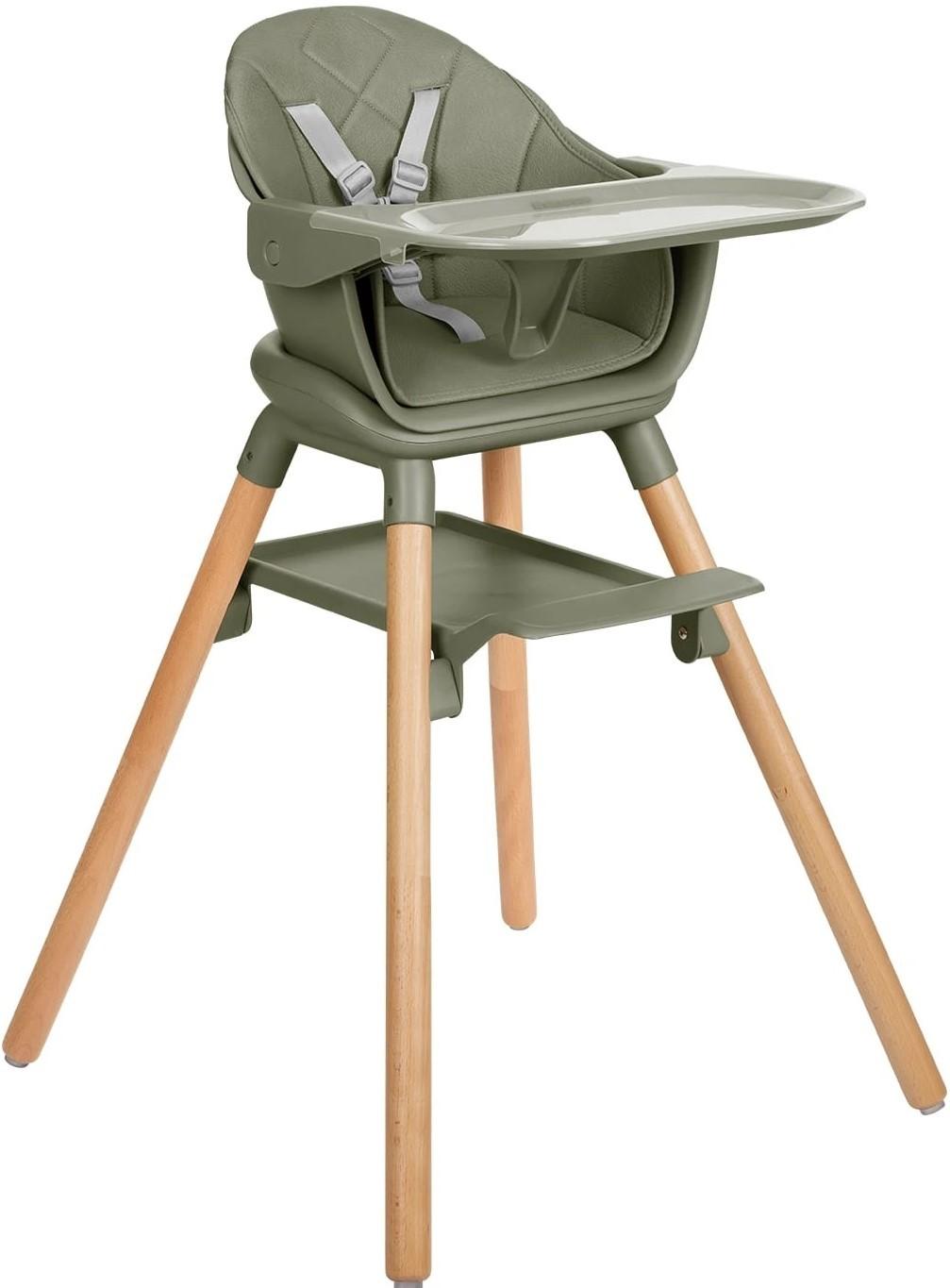 Scaun de masa multifunctional Kikka Boo Woody Army Green