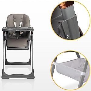 Scaun reglabil pe inaltime de masa Caretero Vars Grey