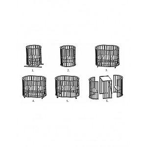 Patut copii SKV-Company Universal (108001) White