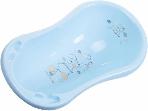 Cada pentru bebelusi Maltex Zebra Blue, 84 cm