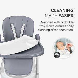 Scaun reglabil pe inaltime de masa Lionelo Spicy + Grey