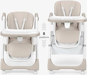 Scaun reglabil pe inaltime de masa Kikka Boo Spicy + Beige