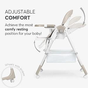 Scaun reglabil pe inaltime de masa Kikka Boo Spicy + Beige