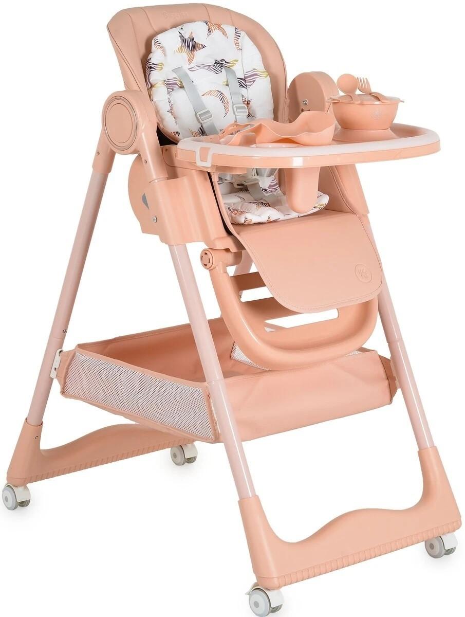 Scaun reglabil pe inaltime de masa Moni Surprise Pink