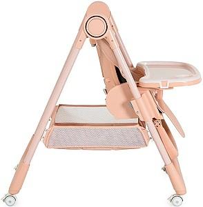 Scaun reglabil pe inaltime de masa Moni Surprise Pink