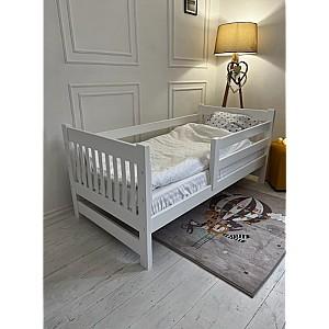 Pat copii Goydalka TADDY fără sertar (1B68-1) Alb 200x90cm