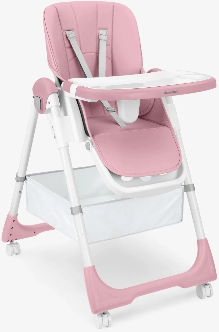 Scaun reglabil pe inaltime de masa Kikka Boo Spicy + Pink