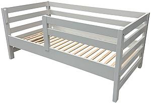 Pat copii Goydalka AURORA fără sertar (1B50-5) Gri 160x80cm